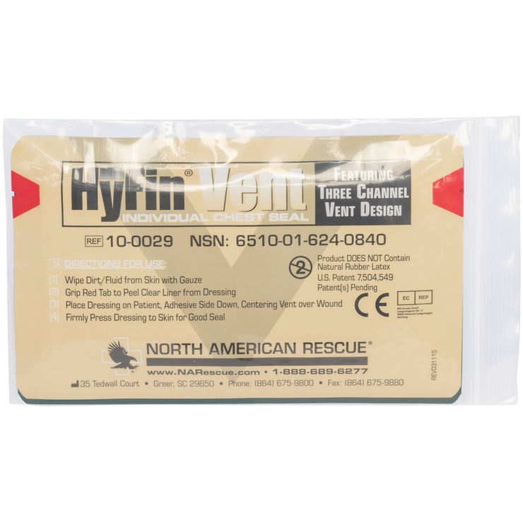 HYFIN VENT CHEST SEAL - INDIVIDUAL