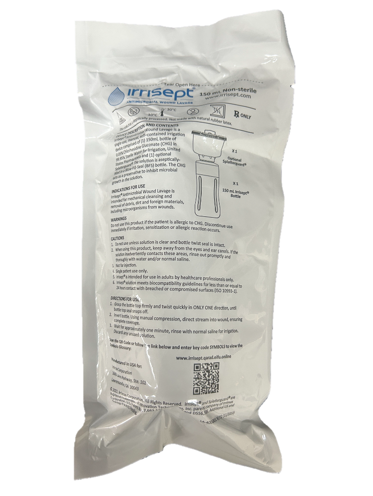 Irrisept® Antimicrobial Wound Lavage, ISEPT-150RP