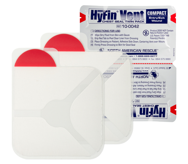 HYFIN VENT COMPACT CHEST SEAL TWIN PACK