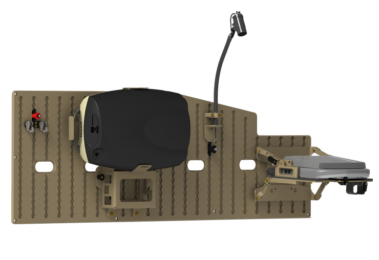 Custom TACEVAC Medical Mounting Systems