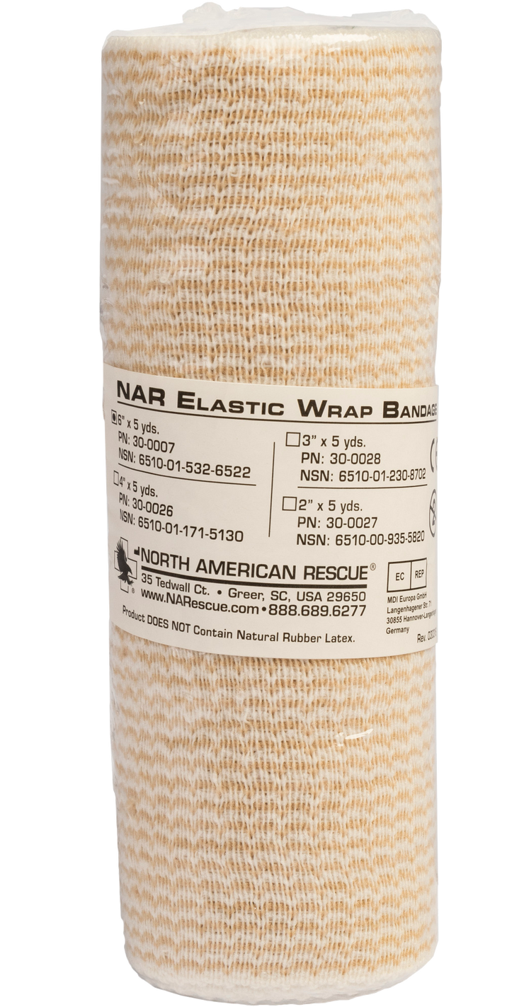 NAR ELASTIC WRAP BANDAGE 6"