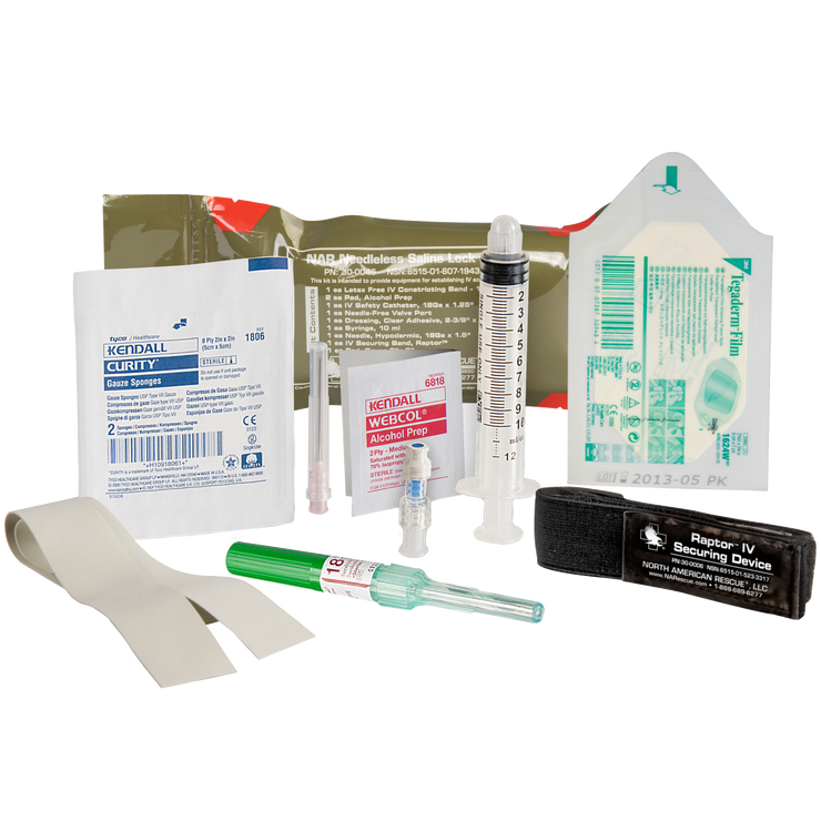 NAR NEEDLELESS SALINE LOCK KIT