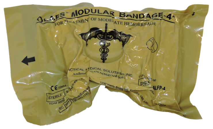 OLAES® MODULAR BANDAGE 4" FLAT PACK