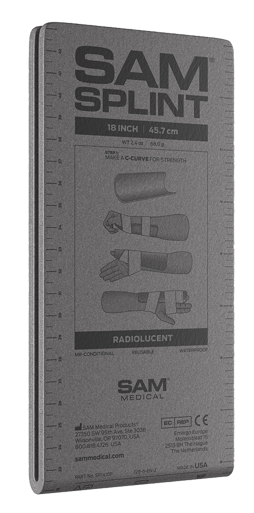 SAM Splint 36" XL FLATFOLD Charcoal Grey