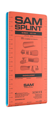 SAM Splint 18" Orange / Blue