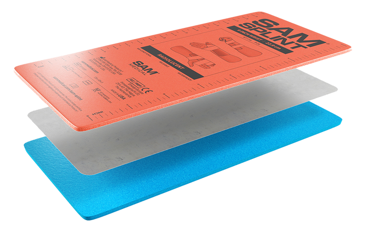 SAM Splint 18" Orange / Blue
