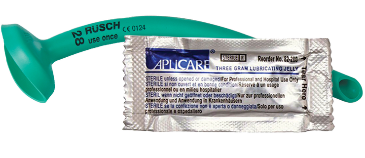 NASOPHARYNGEAL AIRWAY WITH LUBRICANT