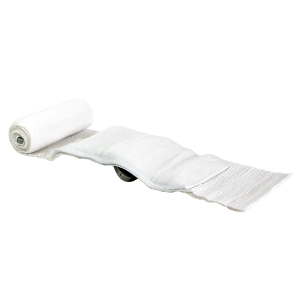 4 INCH EMERGENCY BANDAGE-WHITE - Case of 100 Units